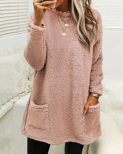 Quispina - Acogedor jersey de peluche para mujer