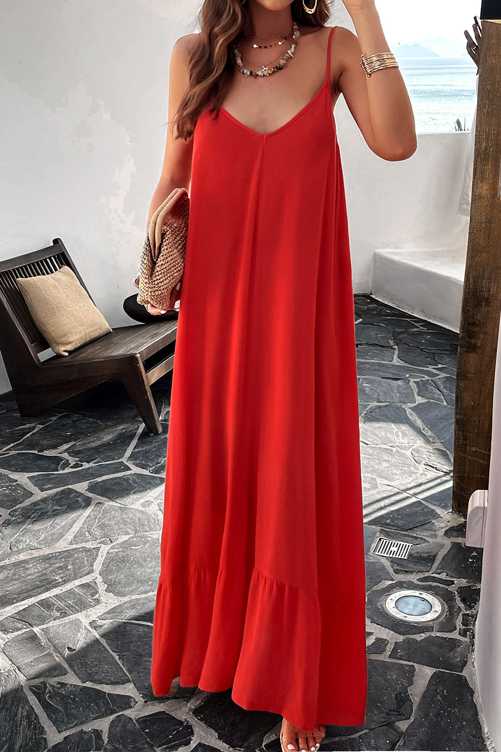 Vestido con bolsillos