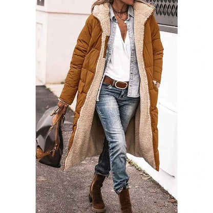 EVERLY | ABRIGO DE TEMPORADA DE DOBLE CARA