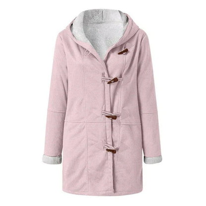 Isabella | chaqueta informal con forro polar y capucha