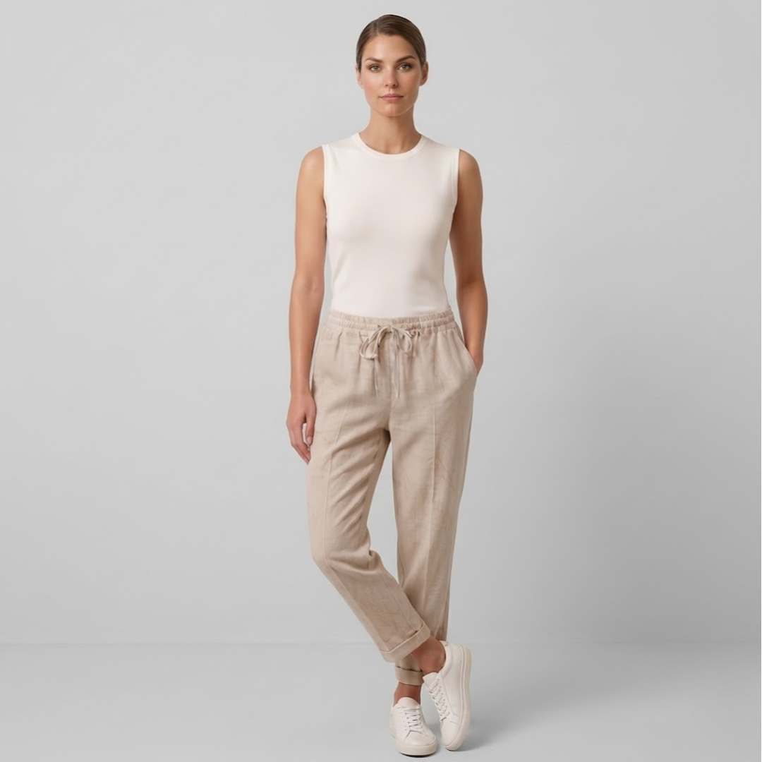 Damskie Luźne Spodnie Casual
