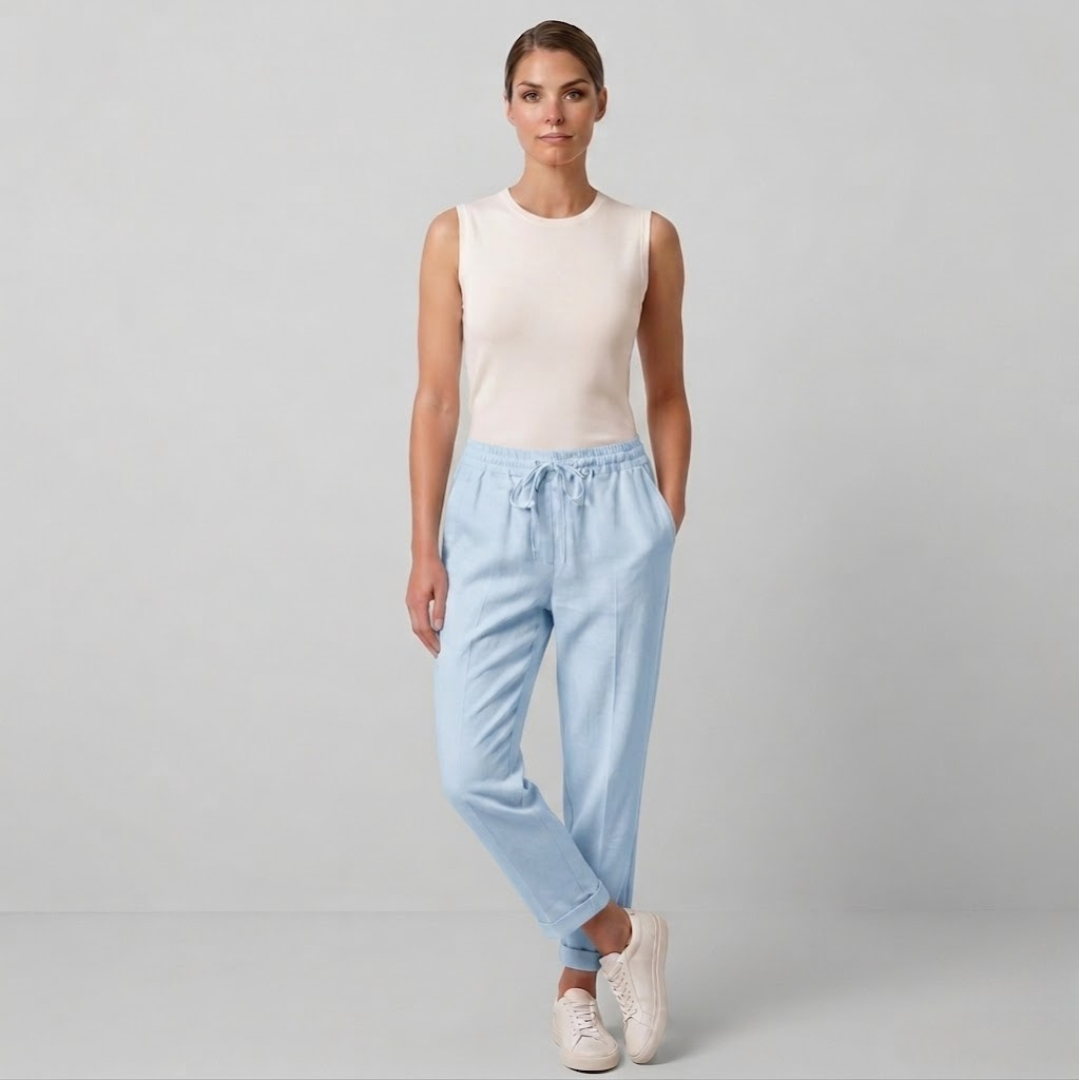 Damskie Luźne Spodnie Casual