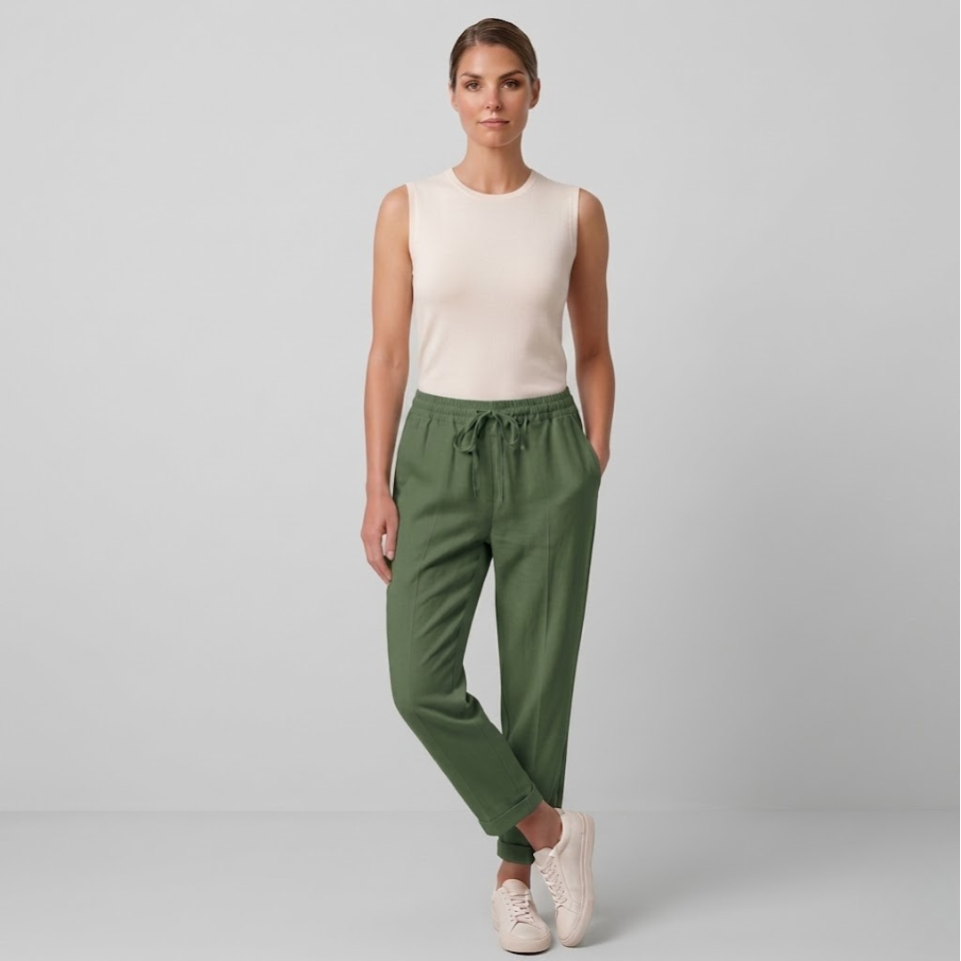 Damskie Luźne Spodnie Casual
