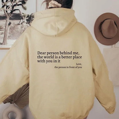 Sudadera con capucha Elisa | 100% algodón