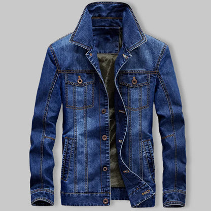 Rafael - Chaqueta - Clásica - Azul oscuro / Material de lujo - Adecuada para el día a día de los hombres