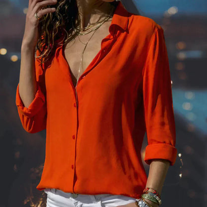 Monika - Blusa festiva para mujer - Ligera y elegante para la primavera