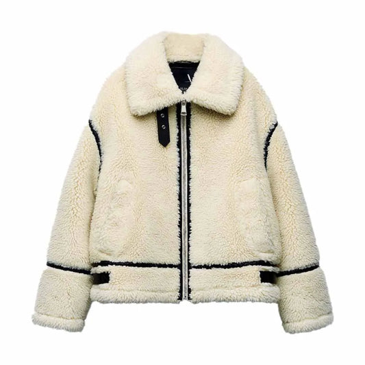 Sophie - Abrigo de piel de moda en invierno