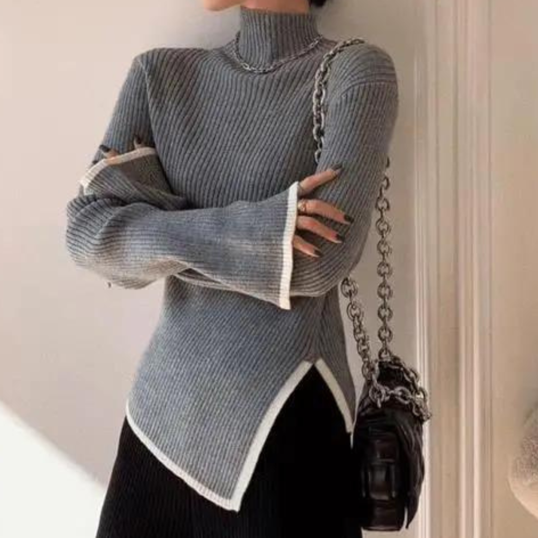 Moda Elegante jersey de pie