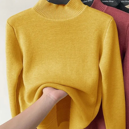 Jersey de terciopelo forrado de suave terciopelo