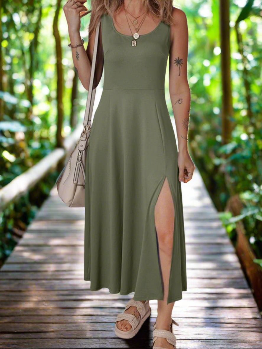 City stroll maxi dress