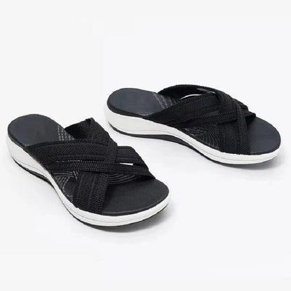 Valentina® | Sandalias de plataforma para mujer con banda elástica