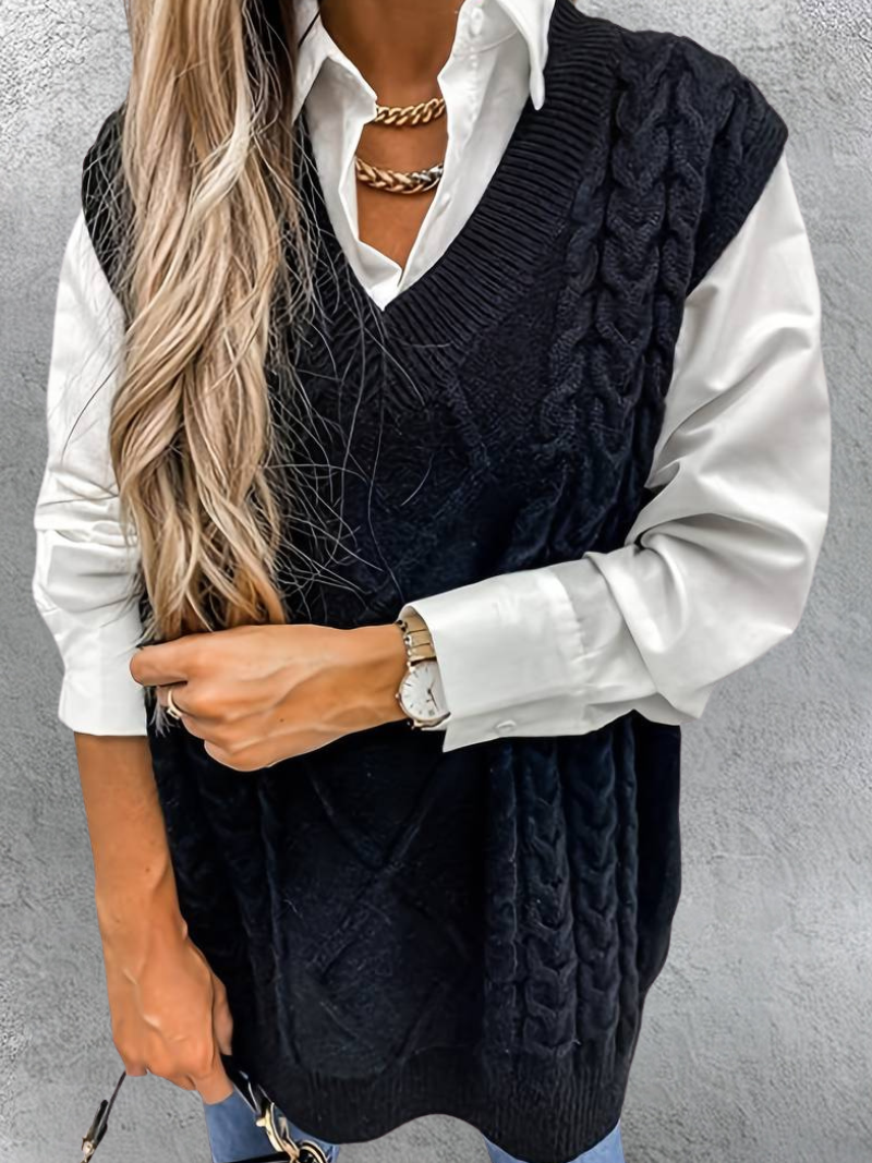Chaleco de punto suave | Evy