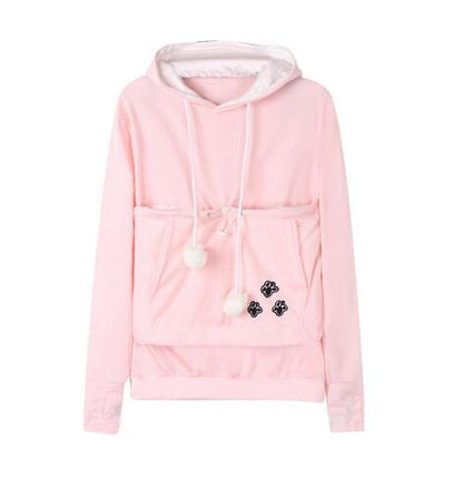 Milo | Sudadera unisex con capucha para gatos y el lugar perfecto para dormir de su gato
