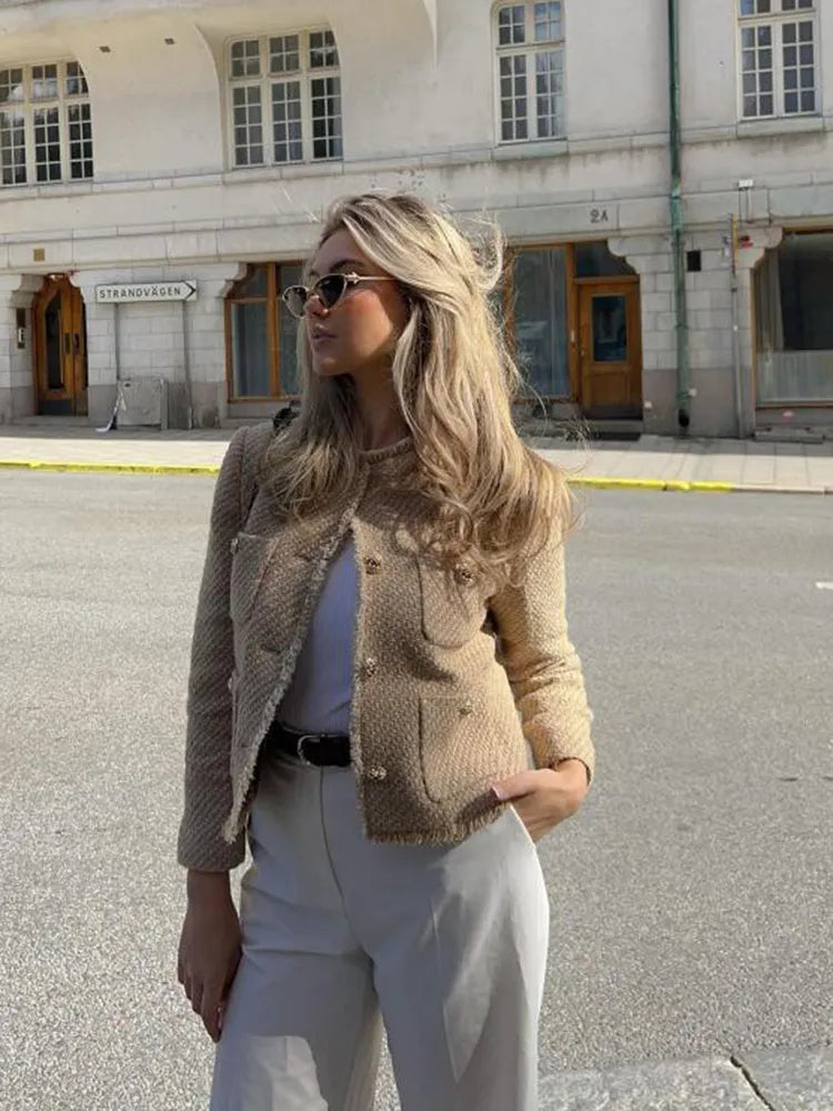 Fleur | Chaqueta de dos piezas con botones y bolsillos