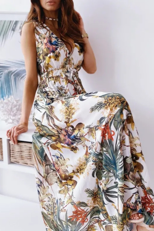 Elowen | Vestido estampado con lazo Mujer