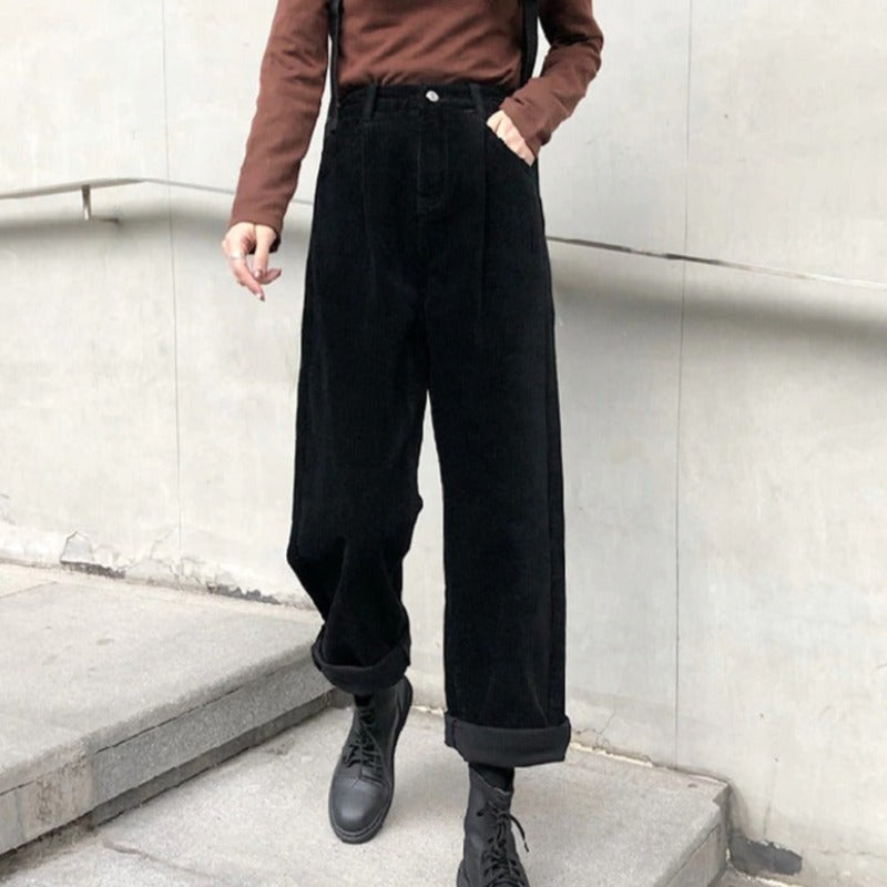 Pantalones de pana para mujer