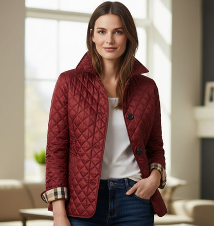Evelyn | Chaqueta de seda y algodón para mujer, elegante, chic y cómoda