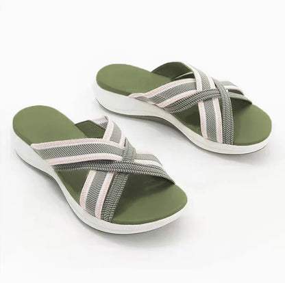 Valentina® | Sandalias de plataforma para mujer con banda elástica