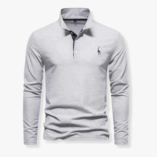 Alden | Elegante polo de manga larga