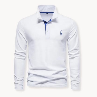 Alden | Elegante polo de manga larga