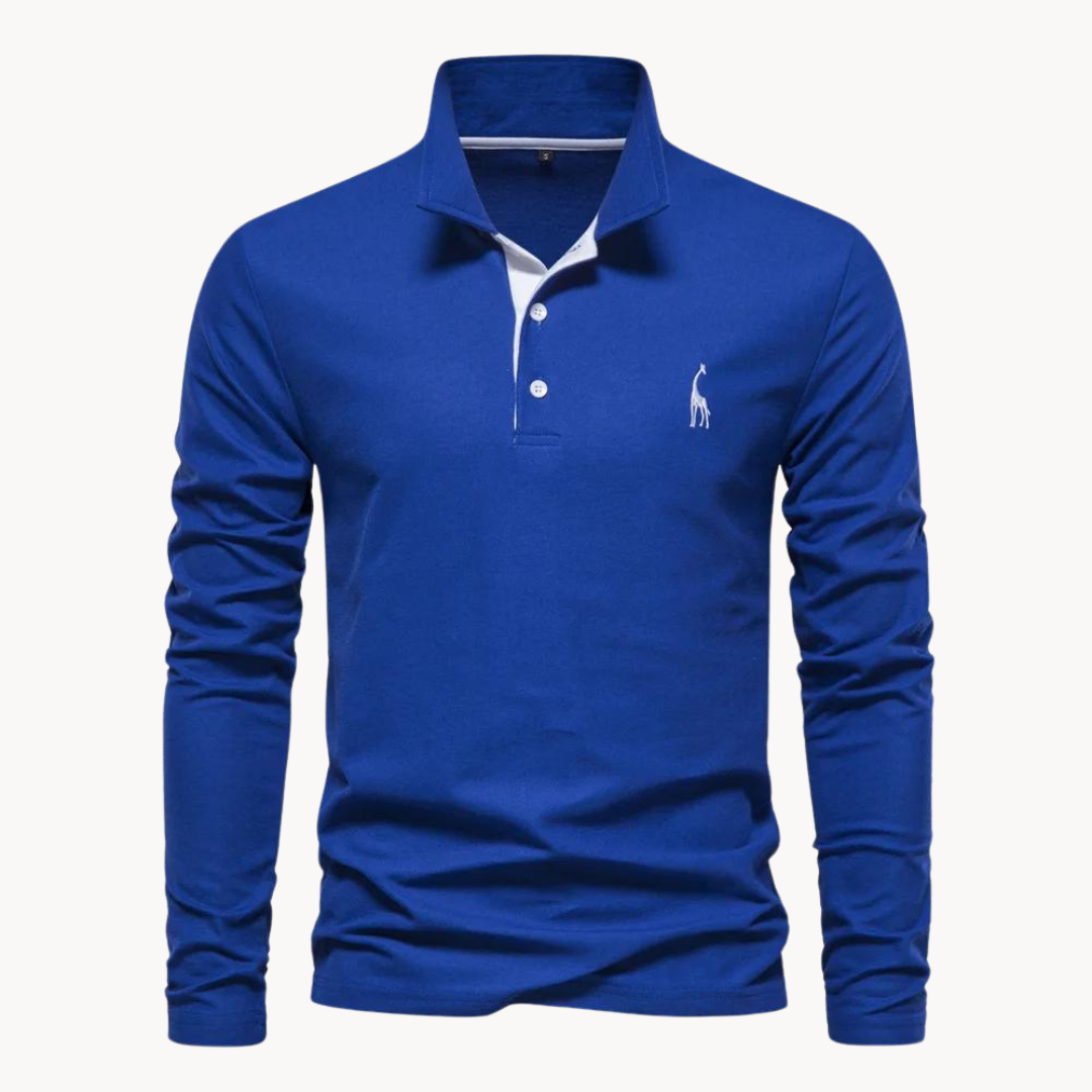 Alden | Elegante polo de manga larga
