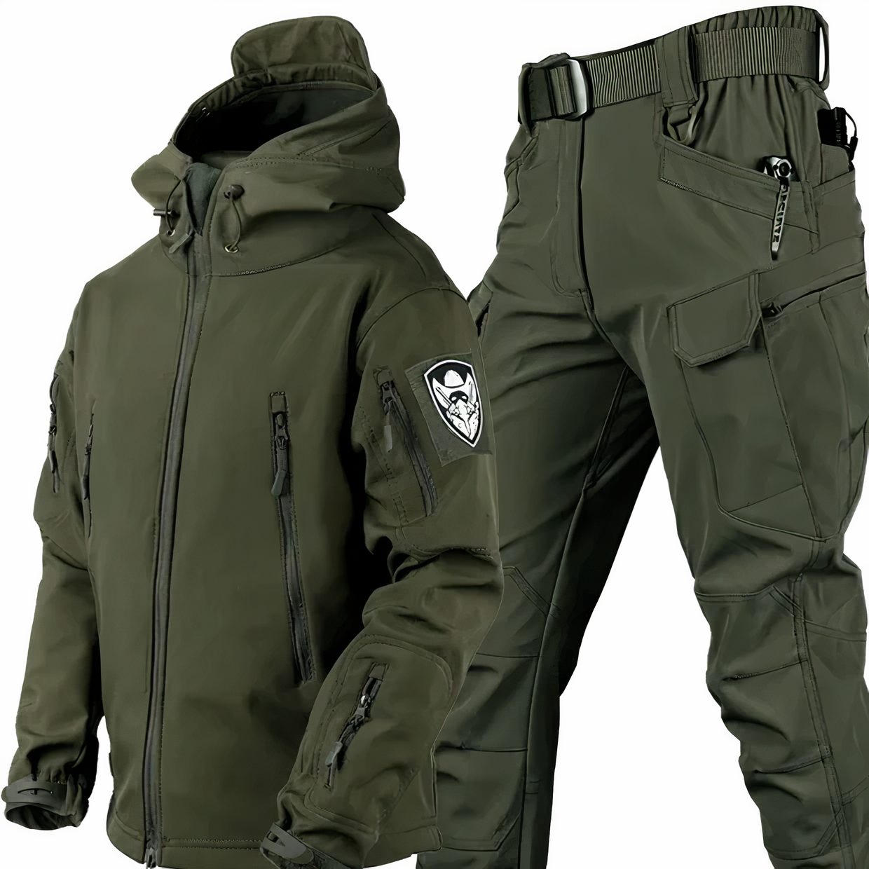 FALCON | Conjunto de chaqueta y pantalón militar