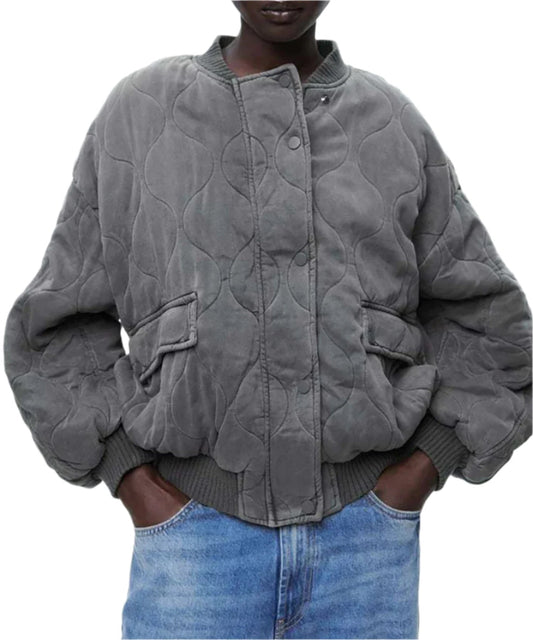 Chaqueta bomber oversize para mujer | Perfecta para el invierno