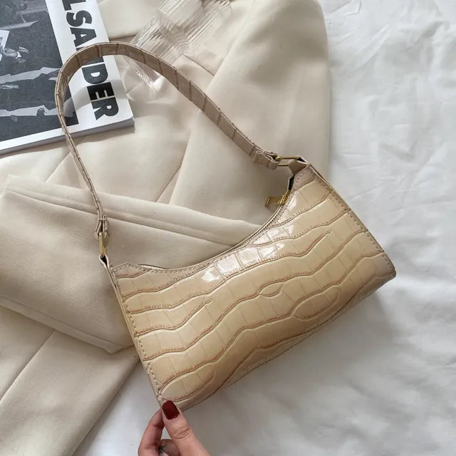 Mallie - Bolso bandolera de señora en piel retro