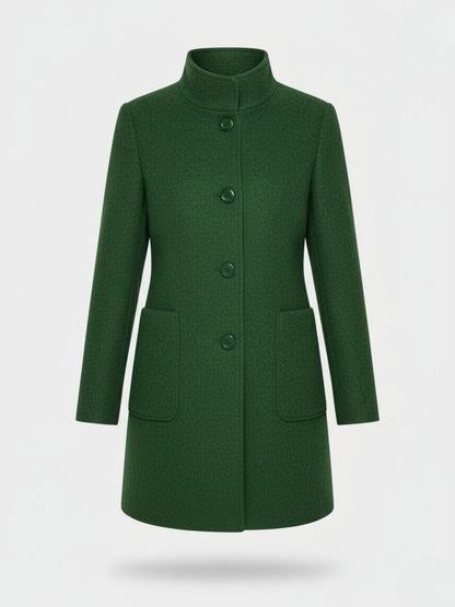 Felicity | Abrigo elegante y con estilo para mujer con botones chic