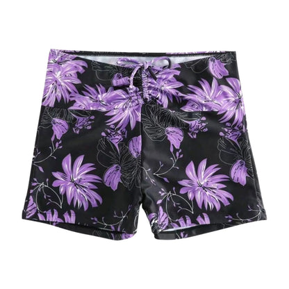 Blumena - Pantalones cortos de vacaciones con estampado de flores