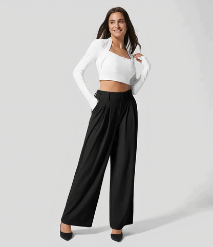 Georgia - Pantalones de cintura alta