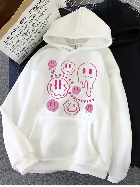 Divertida sudadera gráfica con capucha | Gia