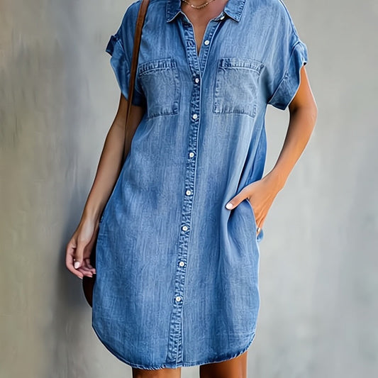 Vestido vaquero clásico para días informales