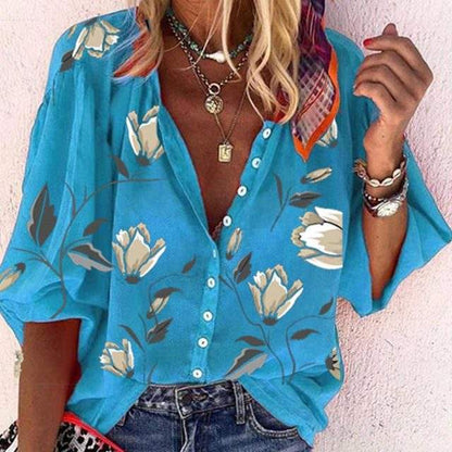 Blusa Ladies | Estampado floral | Aireada y cómoda | Ideal para los días soleados