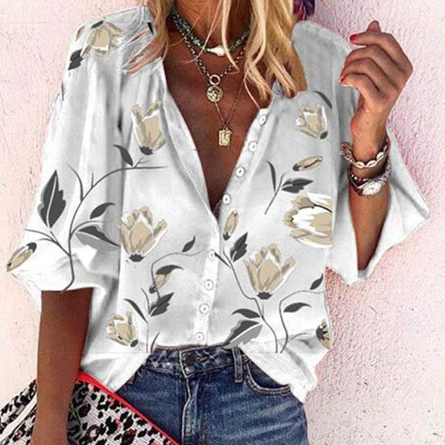 Blusa Ladies | Estampado floral | Aireada y cómoda | Ideal para los días soleados