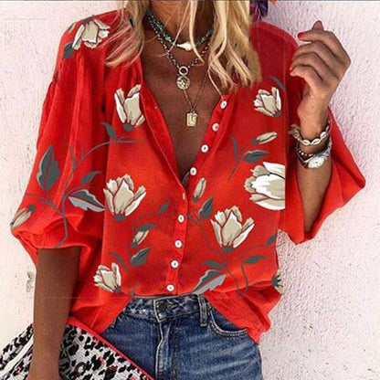 Blusa Ladies | Estampado floral | Aireada y cómoda | Ideal para los días soleados