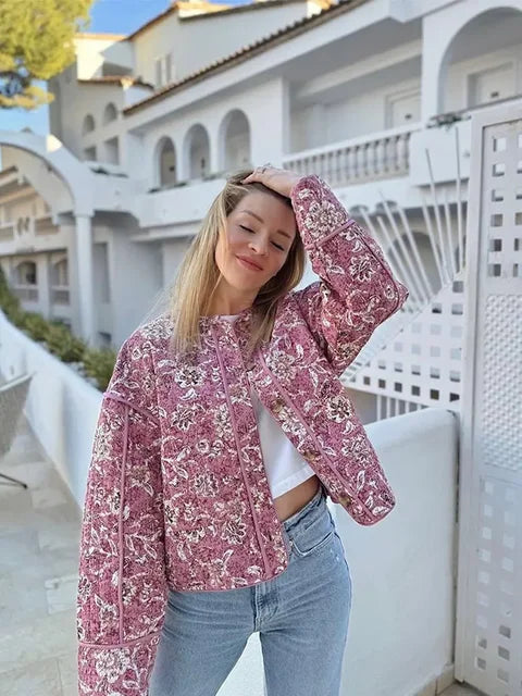 Lucille - Chaqueta con estampado floral