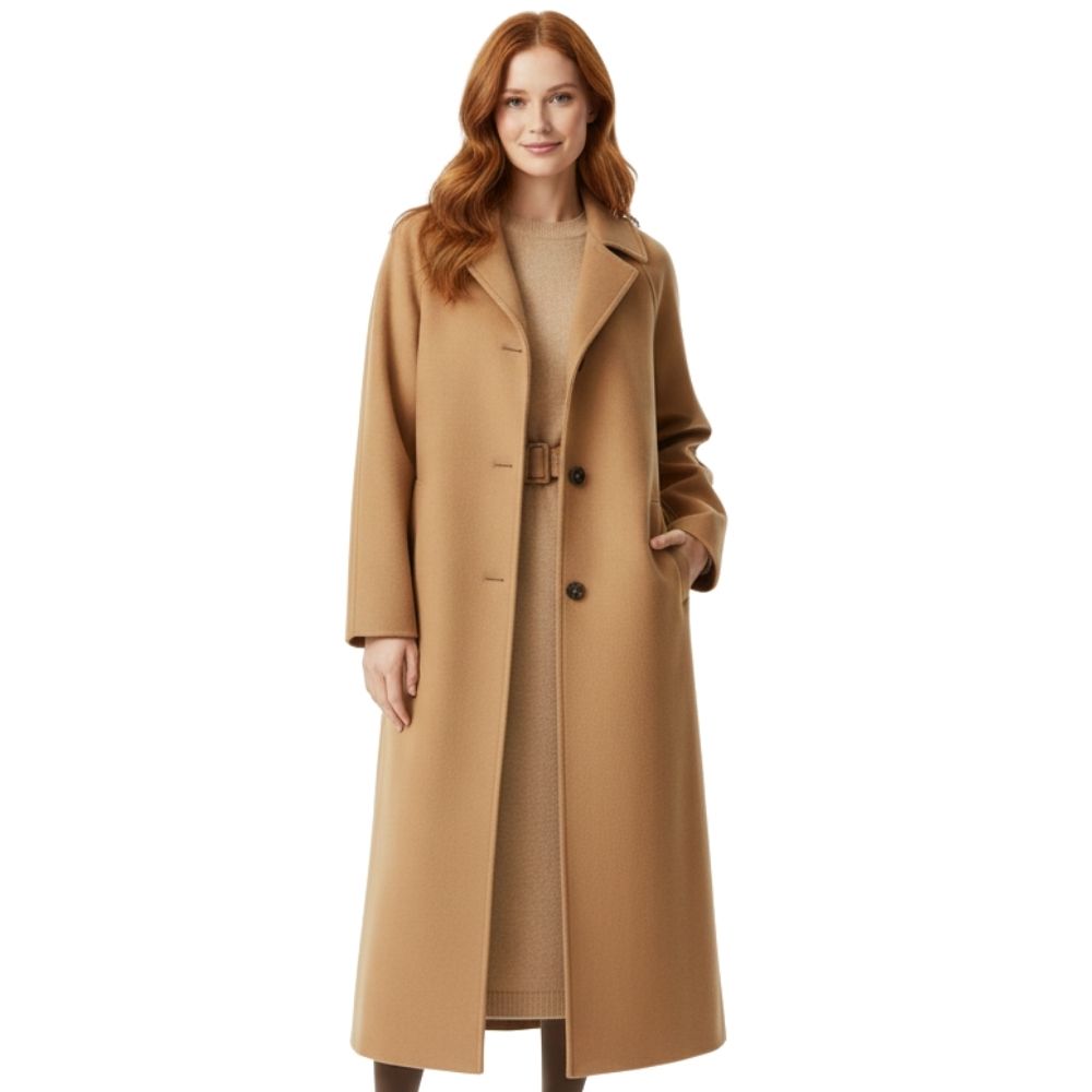Gitta | Abrigo largo para mujer elegante, chic y cómodo