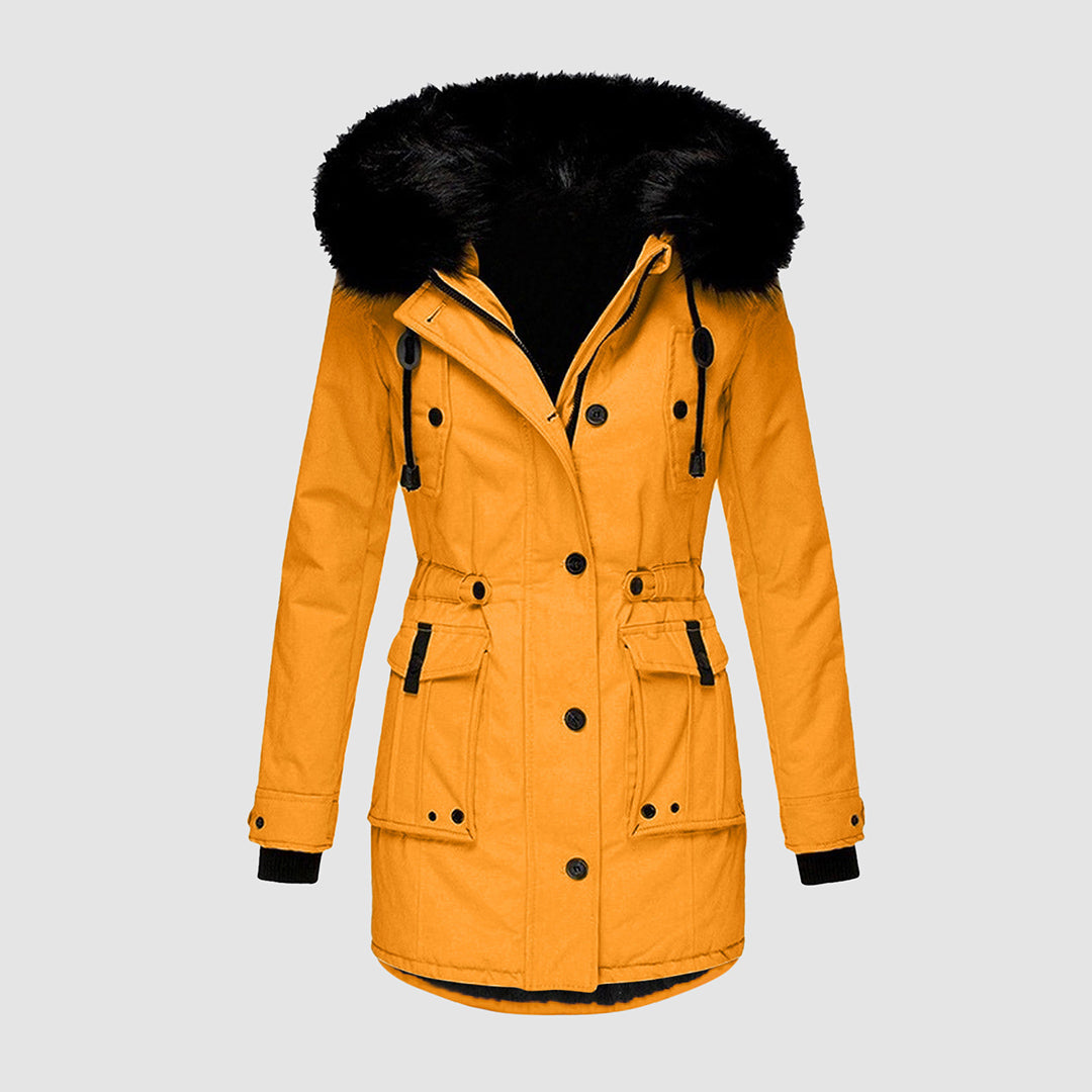 Chaqueta de invierno impermeable para mujer