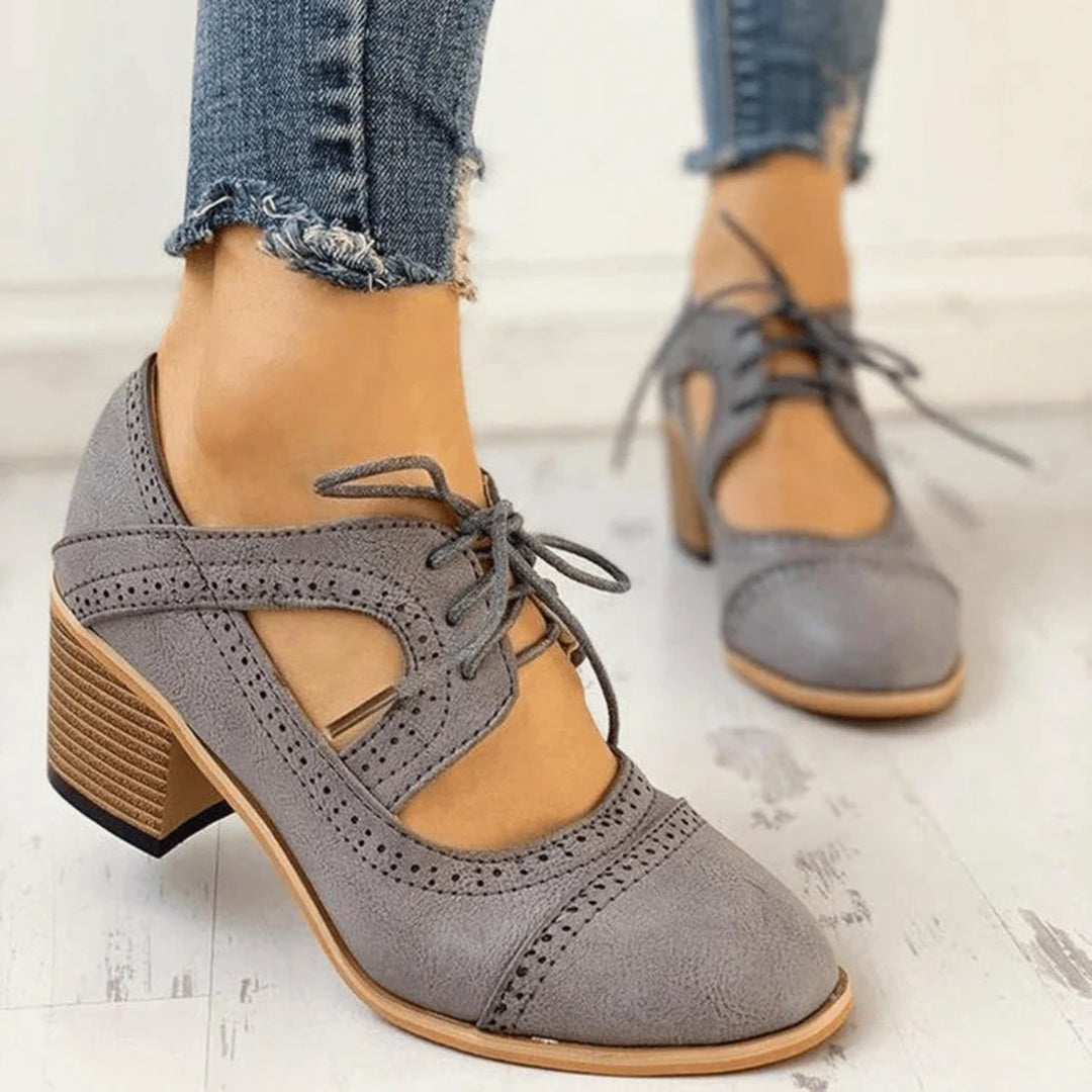 Damskie Klasyczne Buty Na Obcasie