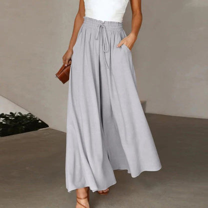 Pantalones sueltos y elegantes
