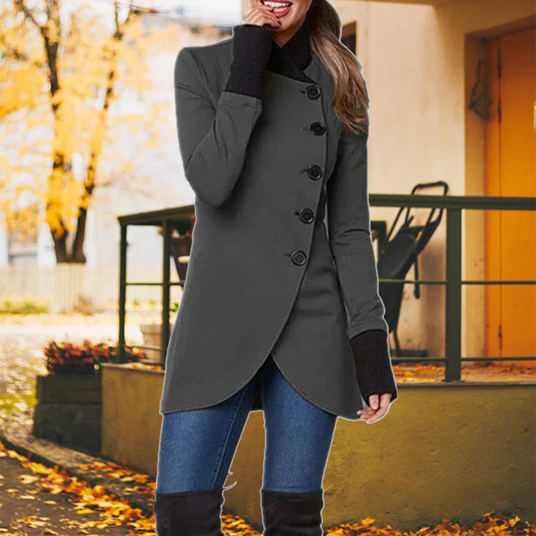 Abrigo Dania | Abrigo anudado de invierno para mujer