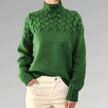 Jersey de punto con diseño de cables | Chloe