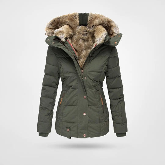 Chaqueta de invierno cálida e impermeable