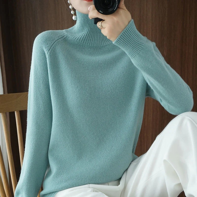 Cuello alto de cachemira Amelie