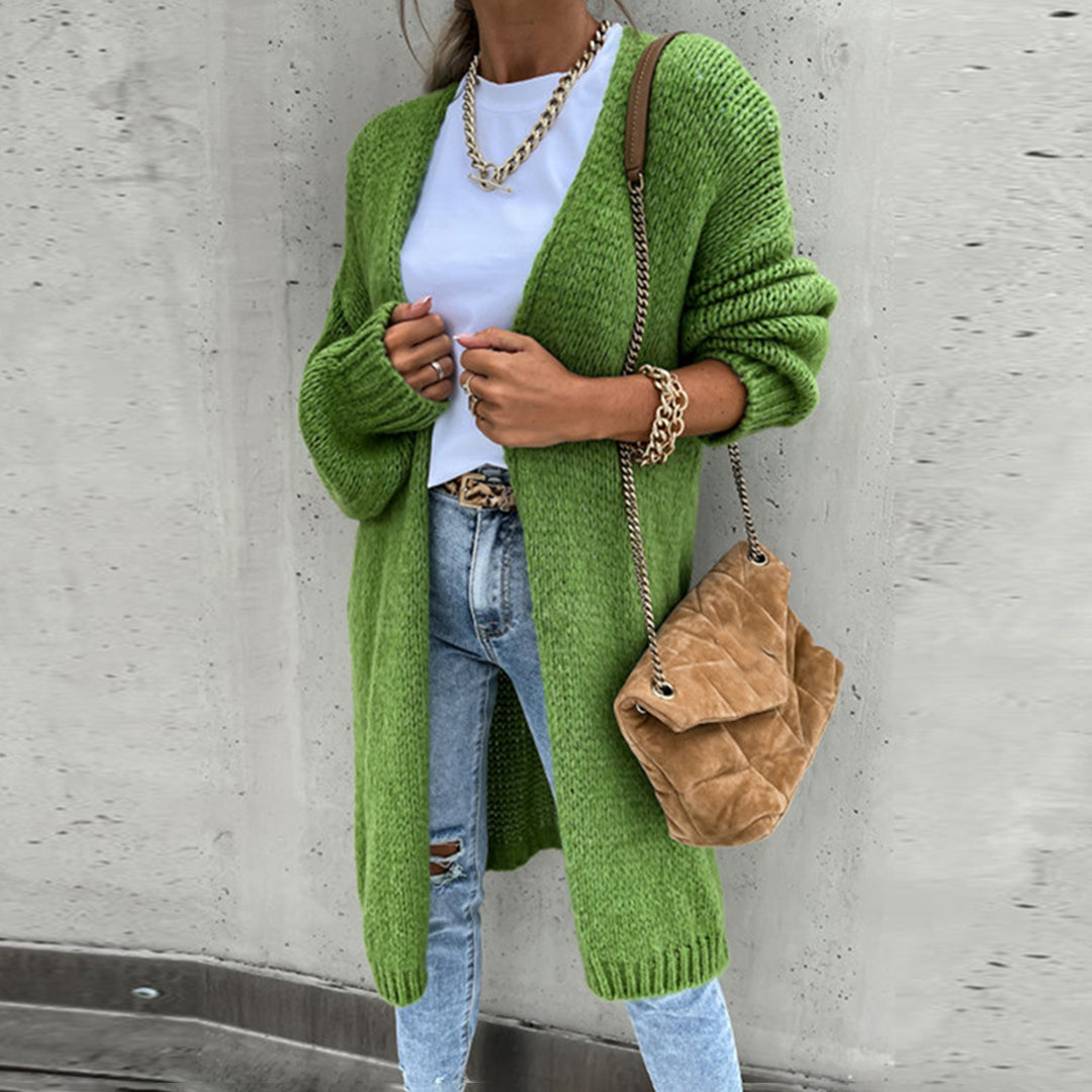 Marissa - Chaqueta larga de moda para mujer