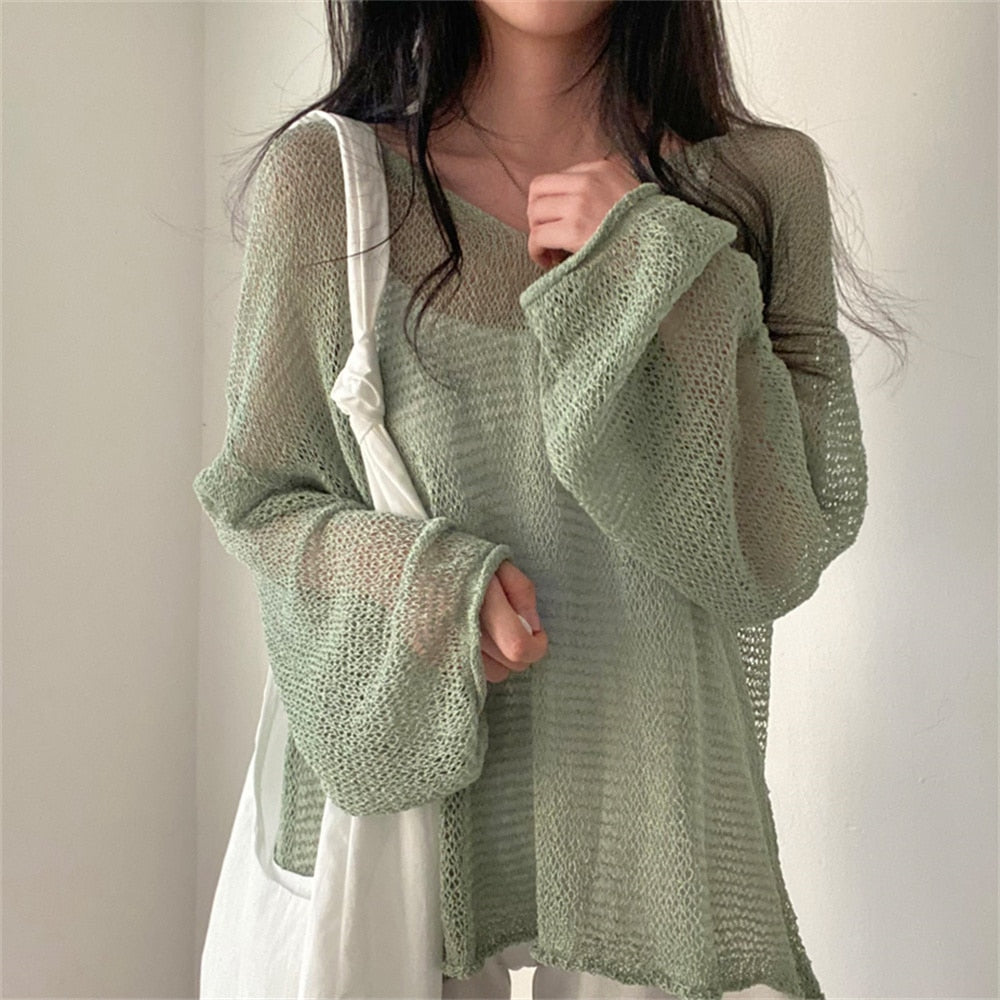 Adelaida - jersey de ganchillo