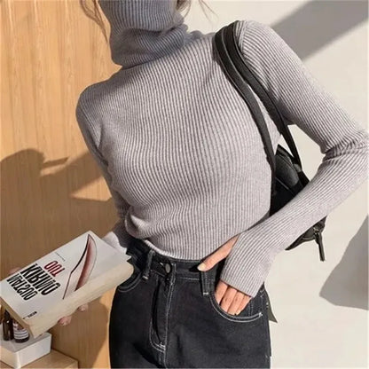Mary | Jersey de cuello alto para mujer