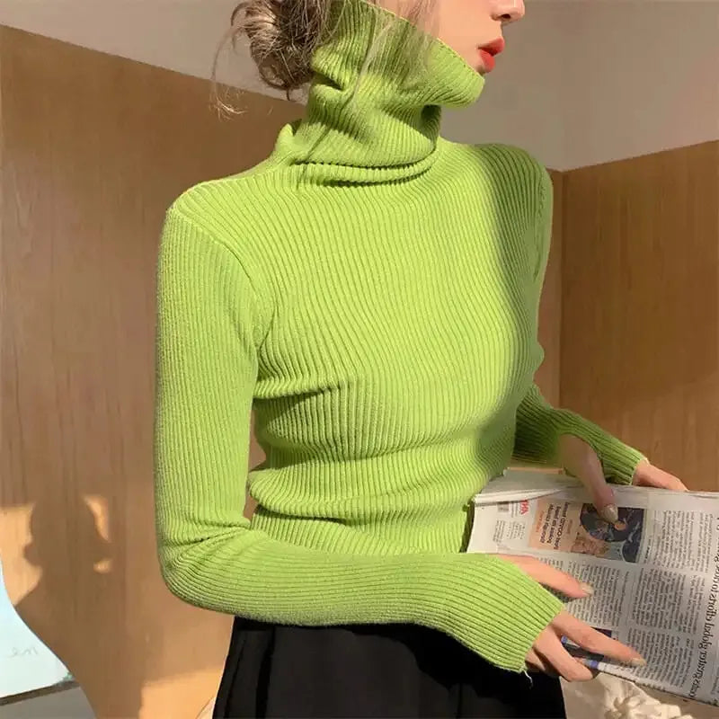 Mary | Jersey de cuello alto para mujer