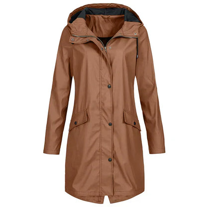 Marloes | impermeable mackintosh con capucha